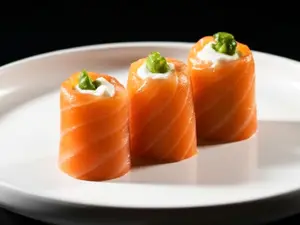 Geishas de Salmon Ahumado 3u