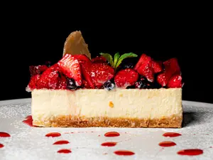 Cheesecake de frutos rojos