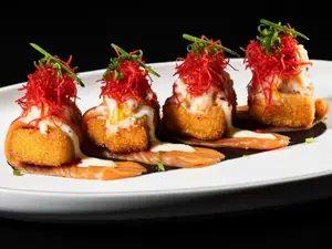 Salmon cruncy (4 u)