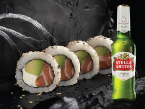 Sushi&Beer 12 piezas + Cerveza