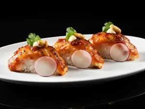 Niguiri Anticuchero (3 piezas)