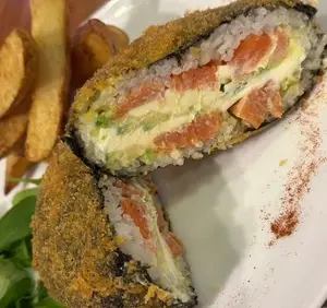 Sushi burger salmón (nuevo)