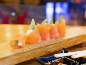 Geishas de salmón X5