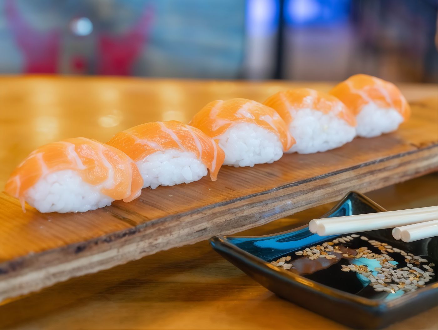 Sashimis y niguiris