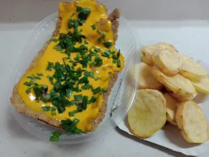 Cheddar y panceta compartir
