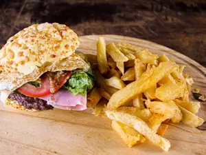 Hamburguesa Completa Simple