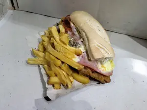 Individual simple con fritas