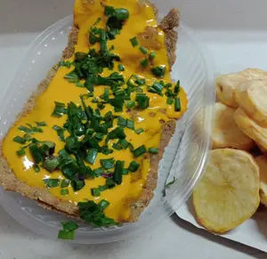 Milanesa con panceta y cheddar