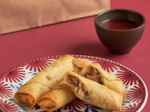 Arrolladito primavera carne