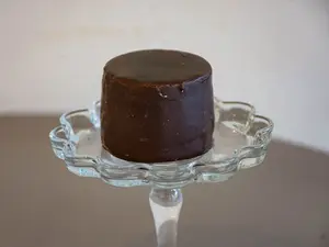 Alfajor marplatense de chocolate amargo