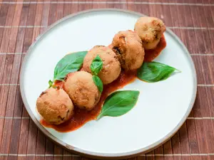 Croquetas De Hongos (Vegano)
