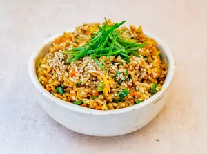 Salteados de arroz veggie