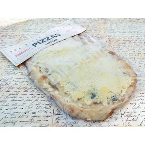 Pizza De Espinaca Y Salsa Blanca Grande 1 Unidad