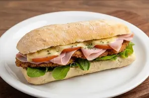 Sándwich de milanesa completo