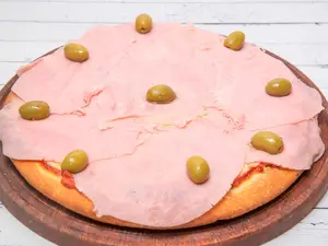 Pizza jamón