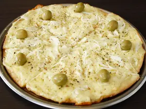 Fugazzeta, 4 porciones