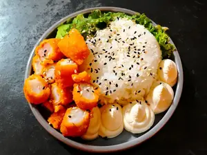 Ebi Panko Salad