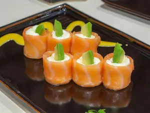 Geishas de salmon