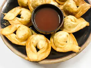 Wantan de salmon