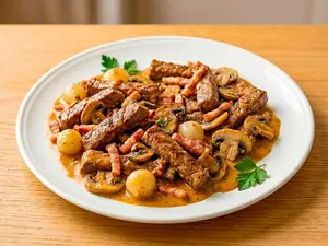 Bastones de lomo strogonoff