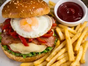 Hamburguesa americano