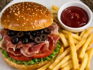 Hamburguesa tazones