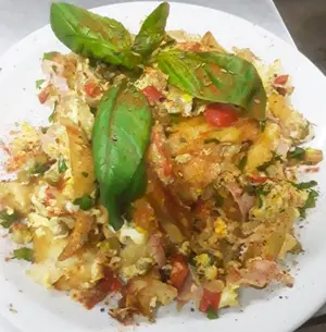 Chop suey de pollo