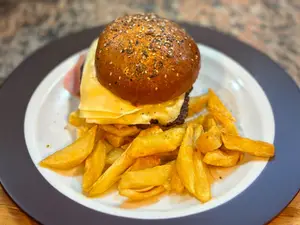 Hamburguesa con queso