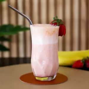 Licuado de Frutilla y Naranja