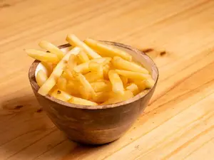 Papas fritas solas
