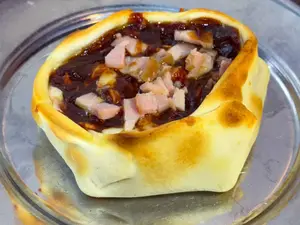 Canastita panceta y BBQ