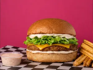 Burga chiken crispy (veggie)