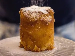 Cake humedo de manzana
