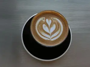 Espresso cortado en jarrito