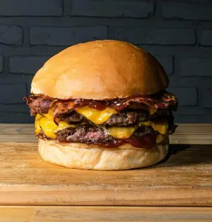 The king doble con papas.