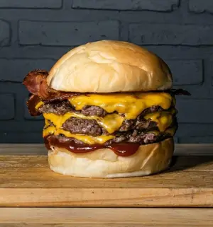 The king triple con papas.