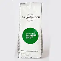 Café descafeinado colombiano