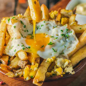 Papas con huevo