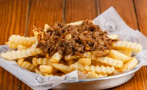 Papas Fritas Pulled Pork
