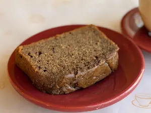 Budin de banana integral