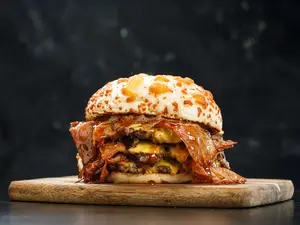 Hamburguesa flash