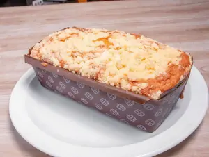 Budín de manzana