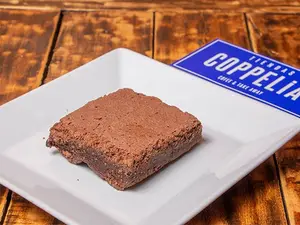 Cuadradito de brownie sin nuez
