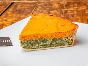 Tarta de acelga y calabaza