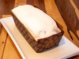 Budín de limón con /glase
