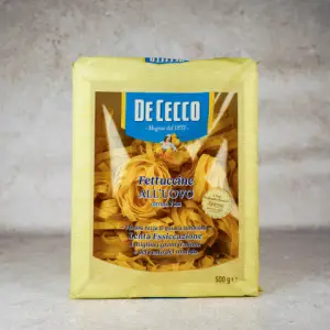 FIDEOS FETTUCCINE AL HUEVO DE CECCO (500 gr)