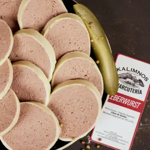 LEBERWURST NATURAL EN TRIPA KALIMNOS (200 gr)