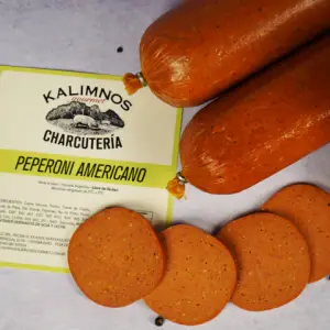 PEPPERONI TIPO AMERICANO KALIMNOS (1 unidad)