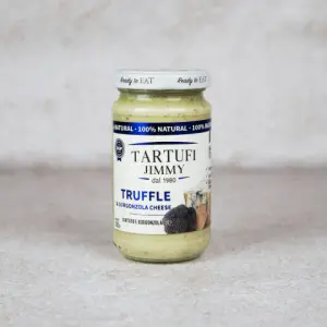 SALSA DE TRUFAS Y QUESO FORGONZOLA TARTUFI JIMMY (180 gr)