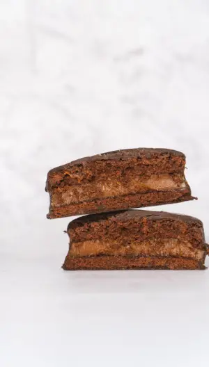 Alfajor chocolate negro